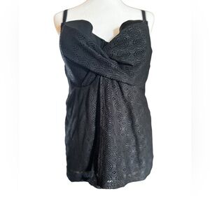 Swimsuits For All Tankini Top size 22W